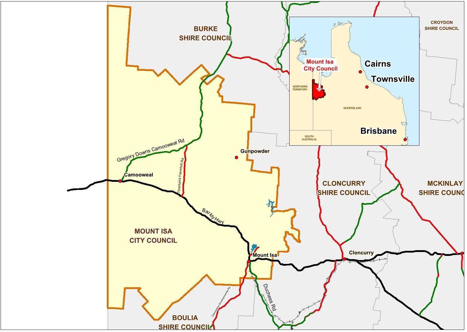 Map 1 Local Government Planning Scheme Area and Context