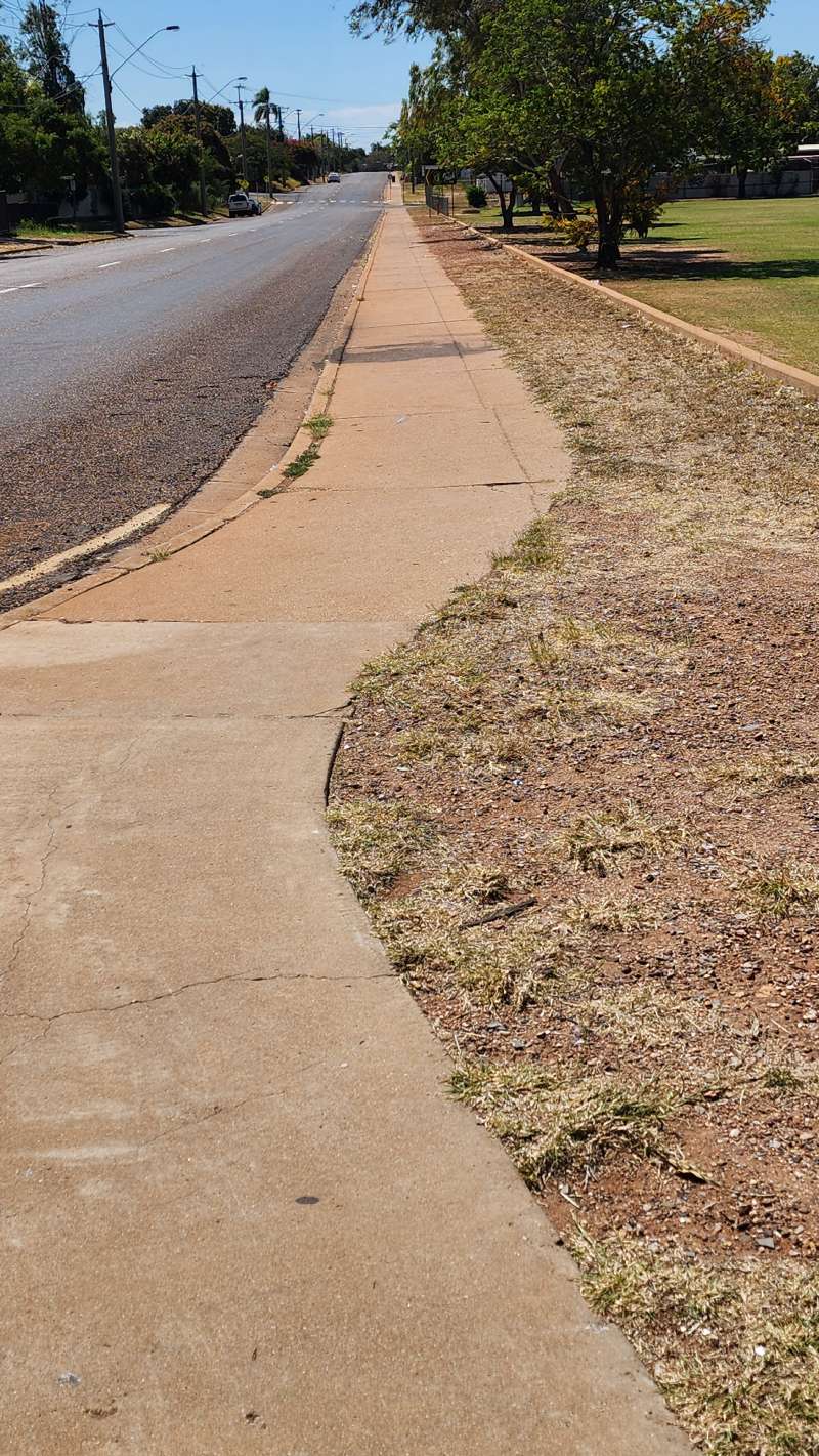 Shared footpaths